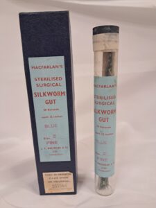Sterilised Surgical Silkworm Gut